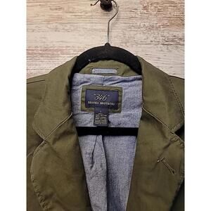 Brooks Brothers Blazer Mens L Green 346 Madison Suit Jacket 2 Button